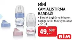 WEE BABY MİNİ CAM ALIŞTIRMA BARDAĞI 30 ML